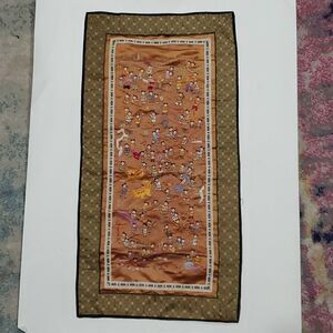 100 Children Dancing Vintage Oriental Tapestry